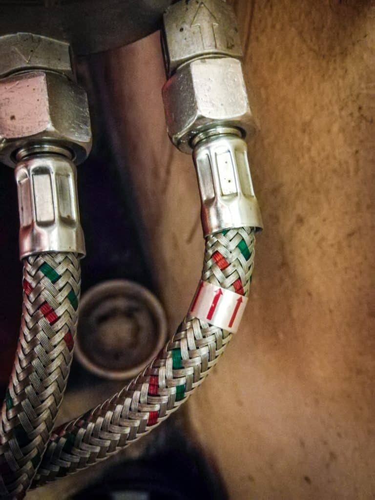 Oil filter of oil heating system