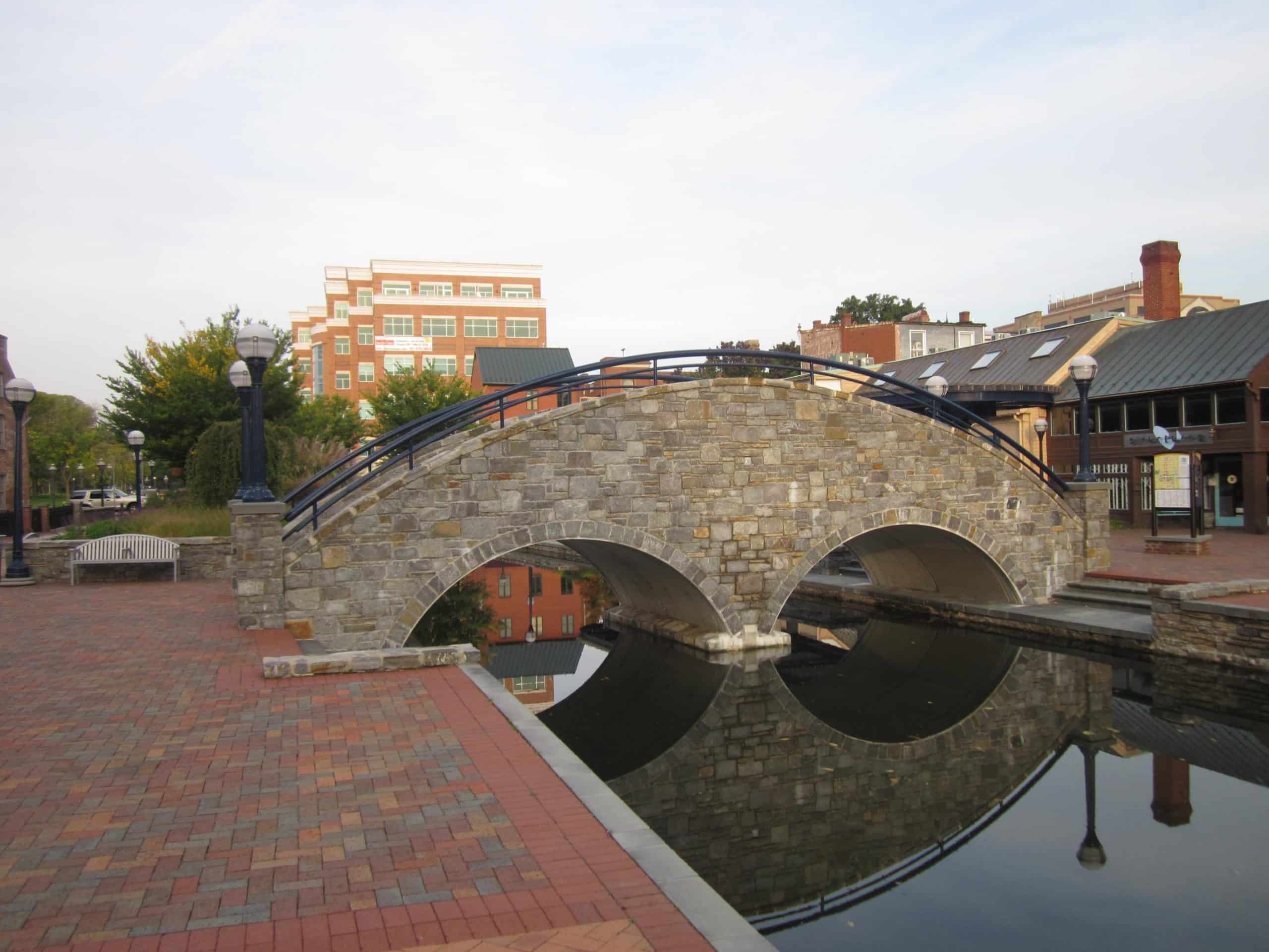 Bridge in downtown Frederick, MD