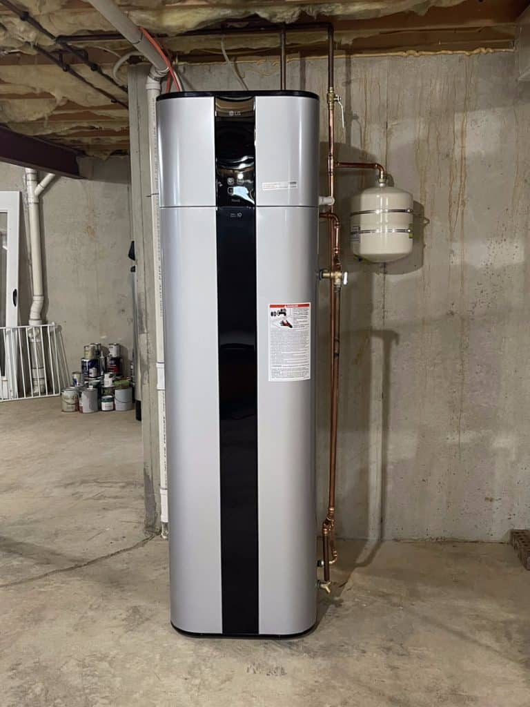 Water heater installed by BPM
