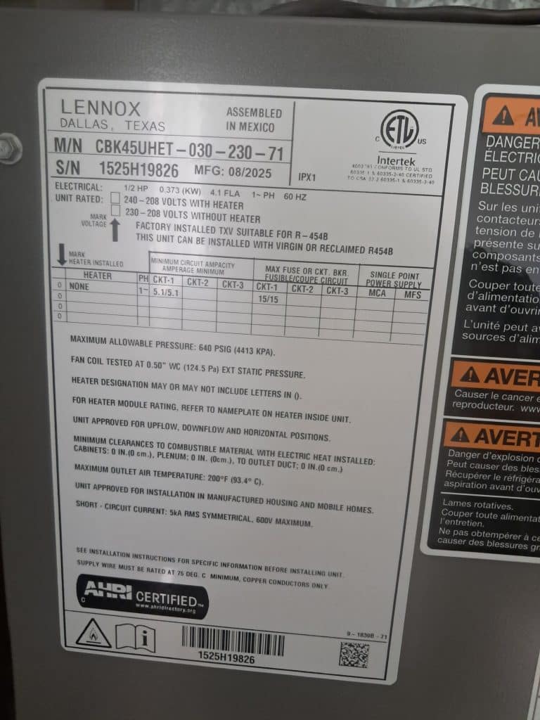 Heat Pump System Installation in Frederick, Maryland