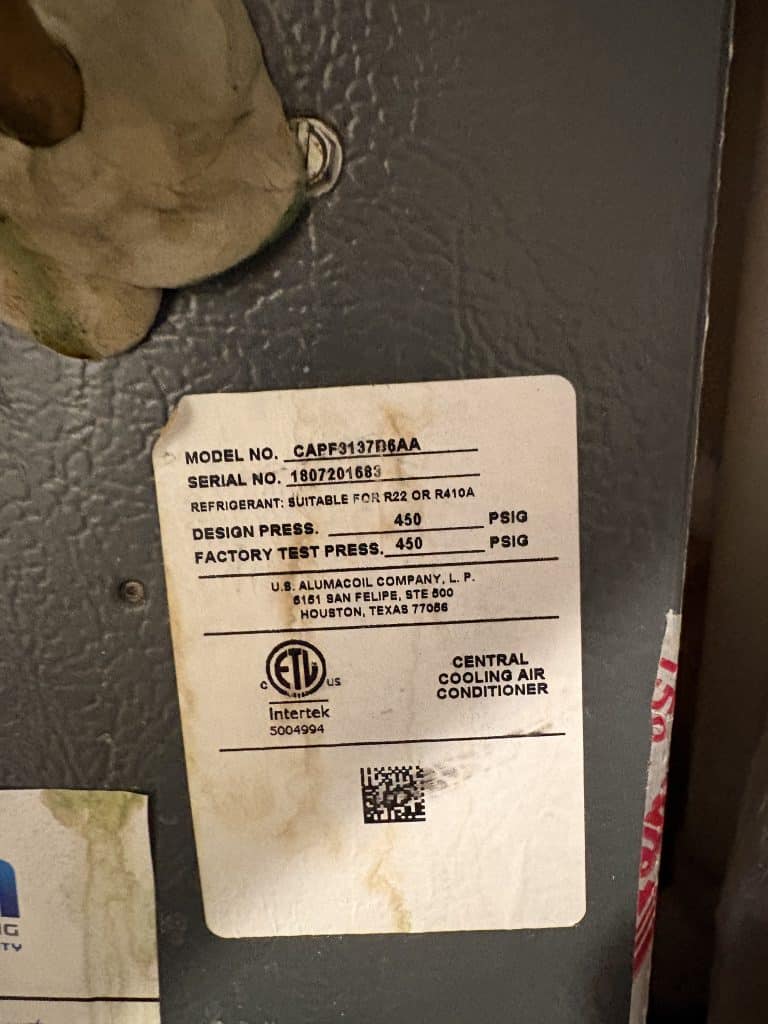 AC Capacitor Replacement During Maintenance in Frederick, MD
