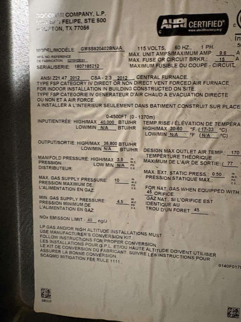 AC Capacitor Replacement During Maintenance in Frederick, MD