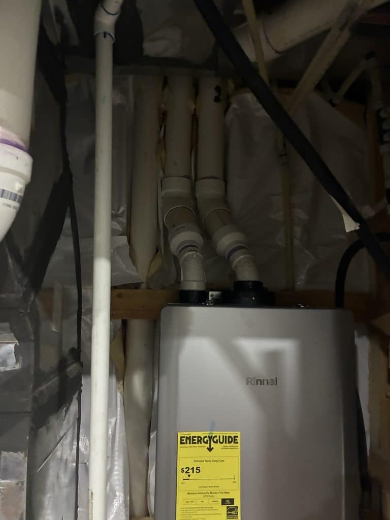 Tankless Water Heater Installation in Frederick, MD
