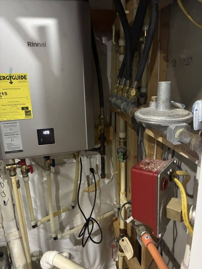 Tankless Water Heater Installation in Frederick, MD