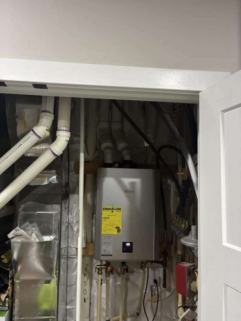 Tankless Water Heater Installation in Frederick, MD