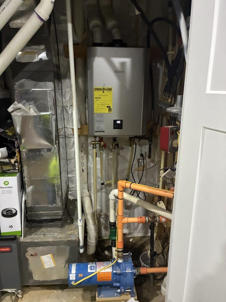 Tankless Water Heater Installation in Frederick, MD