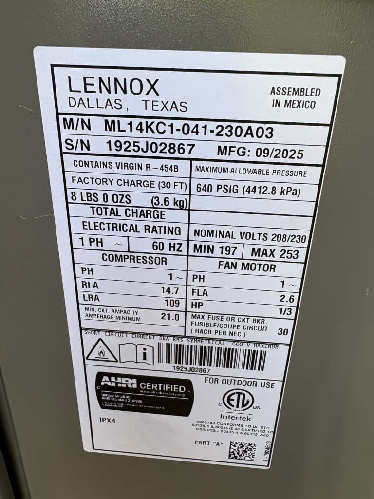 HVAC System Replacement with Air Quality Upgrades in Frederick, MD