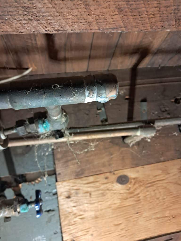 Leaking Copper Cap Repair on Plumbing in Frederick, MD