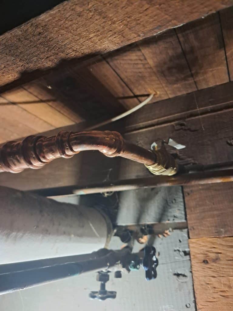 Leaking Copper Cap Repair on Plumbing in Frederick, MD