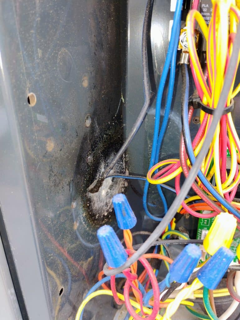 Warm Air Diagnostic on Commercial Rooftop Unit in Frederick, MD
